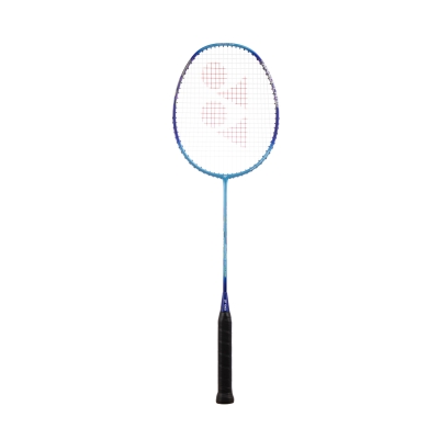 Yonex Badmintonschläger Nanoflare 001 Clear (grifflastig, flexibel) cyanblau - besaitet -